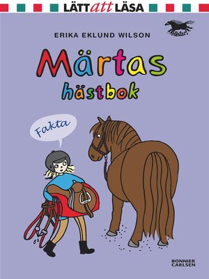 cover image of Märtas hästbok